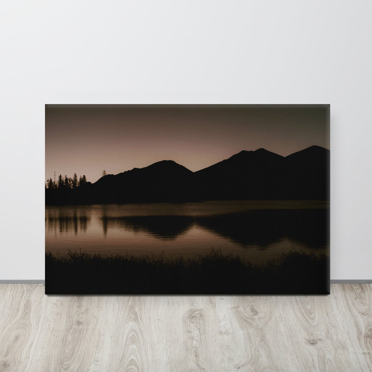 Sprague Lake, Rocky Mountain Serene, Peaceful Sunrise, Canvas Wall Art