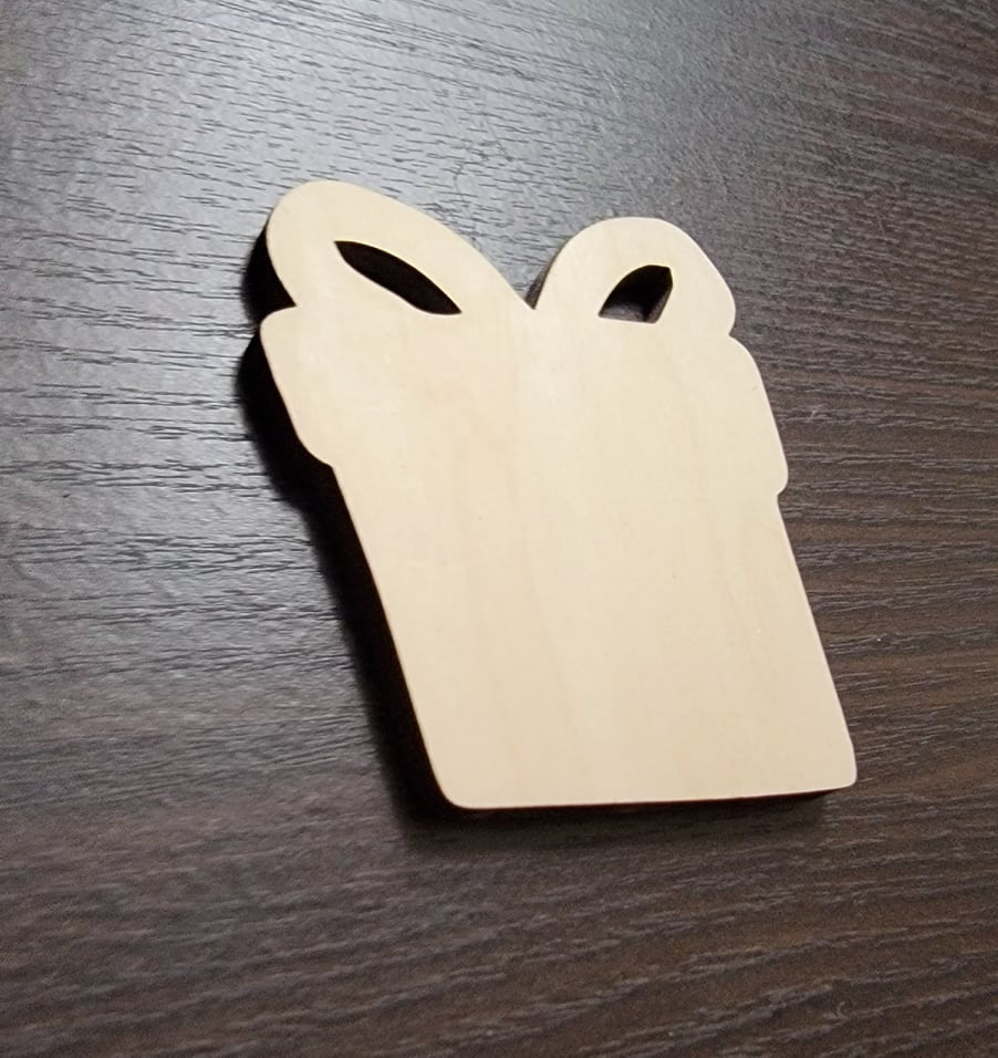 Christmas Present Wood Cut out Shape, Wood Present Shape, Unfinished, DIY Wood Blank, Christmas wood blank, Wood Crafts, Holiday Ornaments