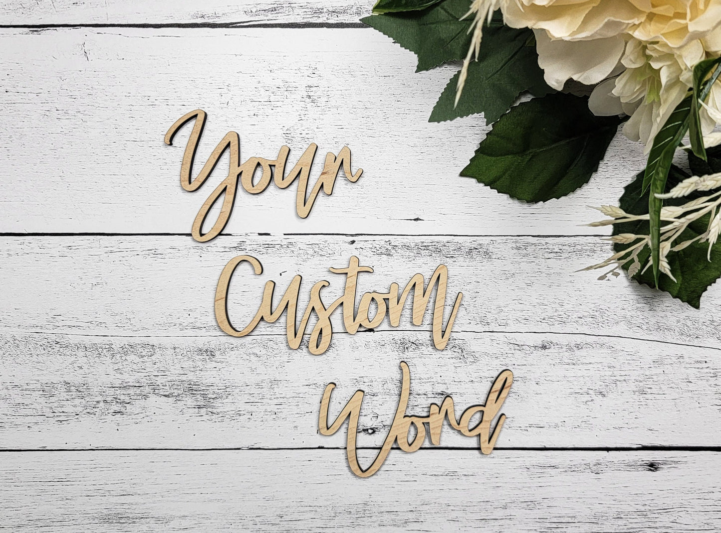 Custom Wood Word, Personalized Word sign