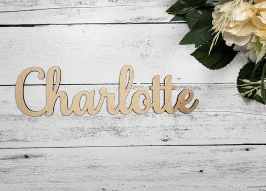 Custom Wood Word, Personalized Word sign