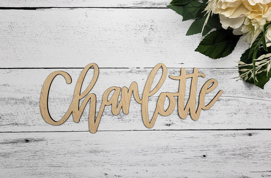 Custom Wood Word, Personalized Word sign