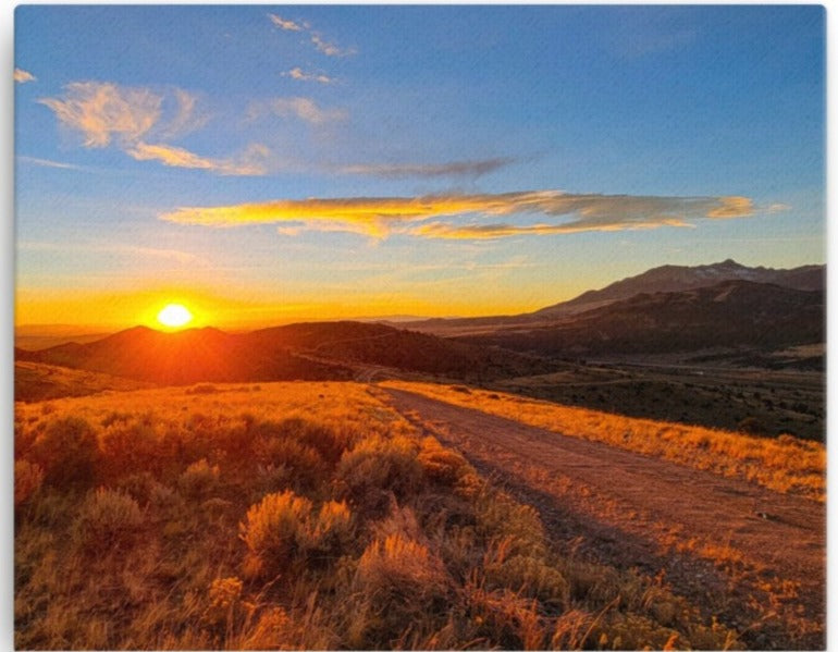 Canvas - Sangre De Cristo Sunset