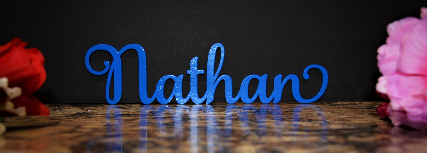 Personalized Name Sign. Custom Name Sign. Custom Wood Name Sign. Laser Cut Names. Wood Cutout Name Children's Name sign - Wedding Name Sign