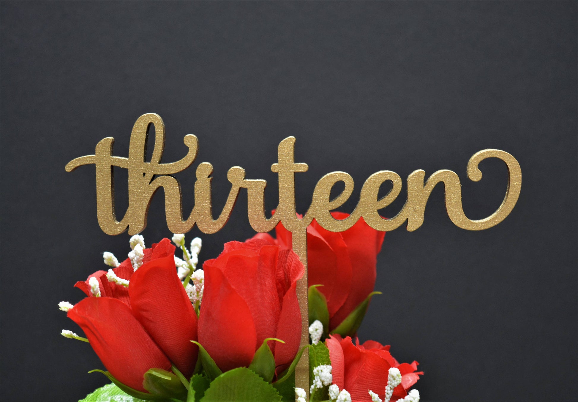 Wedding Table Numbers with Attached Stakes