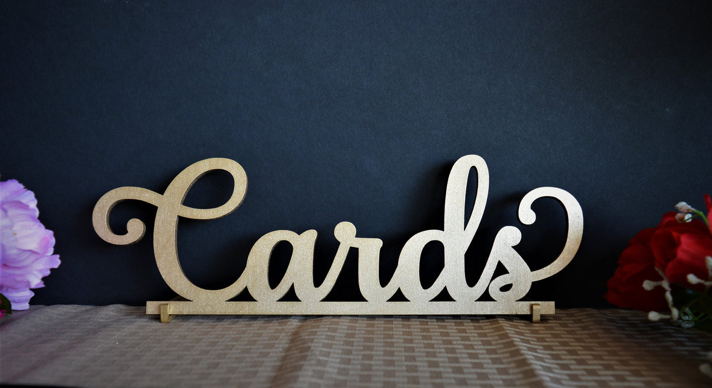 CARDS sign. Cards wood sign. Wood Cards Sign. Card Sign. Card table sign. Wedding signs. Cards Table Sign Graduation sign Wood card sign