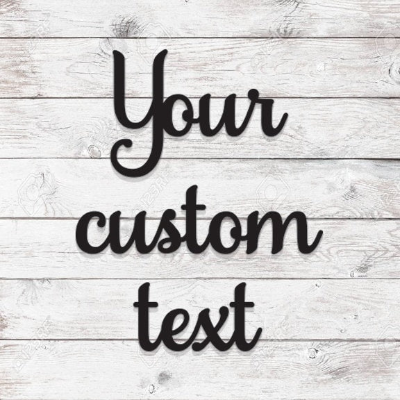 Custom wood words Custom word signs, Small words or Names For Crafts, Wooden Names, DIY project Small Wood Name Sign, Personalized Wood Word