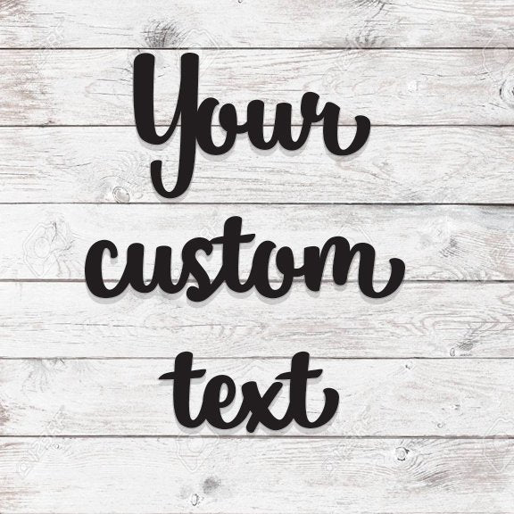 Custom wood words Custom word signs, Small words or Names For Crafts, Wooden Names, DIY project Small Wood Name Sign, Personalized Wood Word