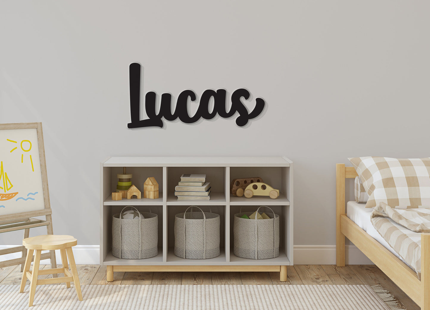 Personalized Name Sign. Custom Name Sign. Custom Wood Name Sign. Laser Cut Names. Wood Cutout Name Children's Name sign - Nursery Decor Name