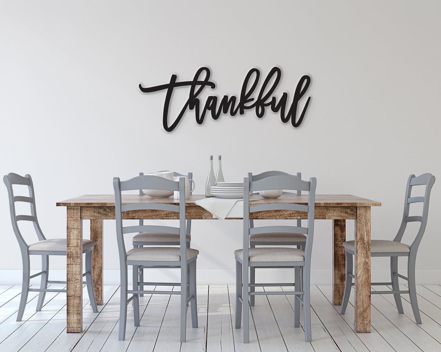 Thankful sign, Thankful Wood Sign, Thankful Wall Decor, Thanksgiving Decor, Thankful Word Sign, Wood Thankful Sign, Thankful Wall Sign decor