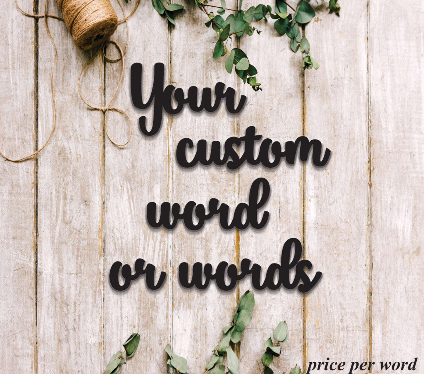 Custom wood words Custom word signs, Small words or Names For Crafts, Wooden Names, DIY project Small Wood Name Sign, Personalized Wood Word