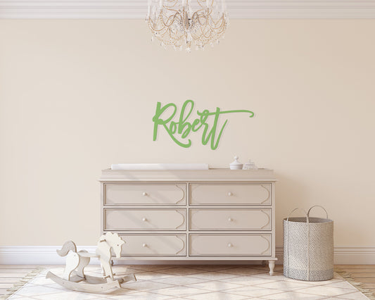 Custom Wood Word, Custom Word Sign, Personalized Wooden Word, Wall Home  Decor, Large Cursive Wood Word for wall, DIY Name Sign Farmhouse