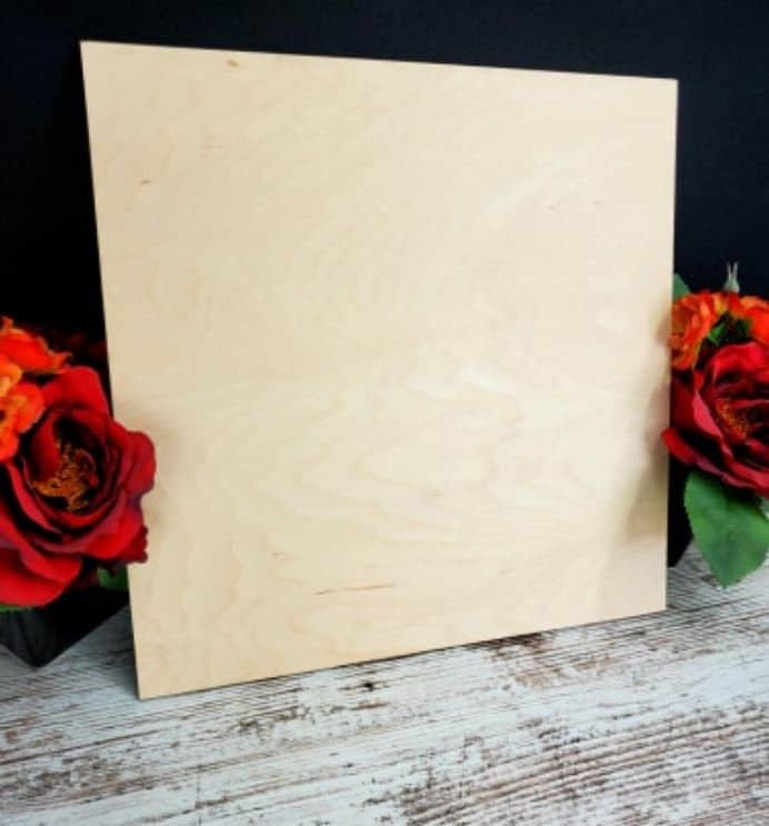 Wood sign blanks DIY sign making, laser engraving, wood burning, CNC cutting, crafting, painting, square unfinished sign backers 1/4" thick