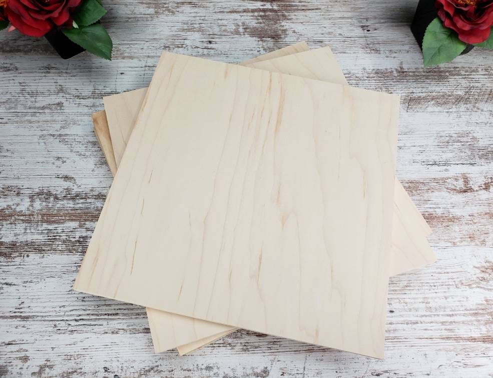 Wood sign blanks DIY sign making, laser cutting, cnc cutting crafting do it yourself projects painting farmhouse sign backers unfinished 1/2