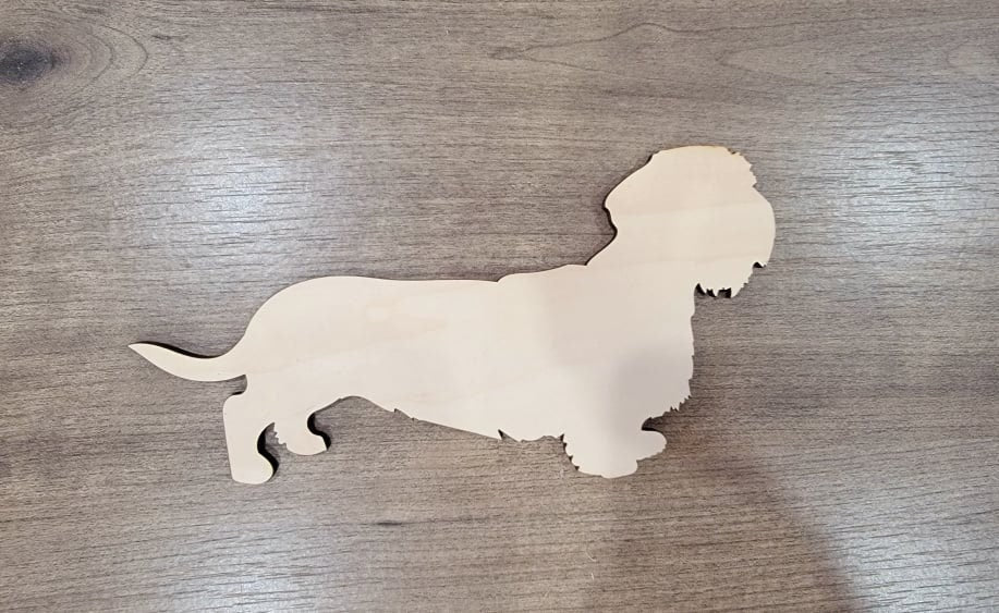 Dachshund Wood Shape, Wooden Dachshund Blank, Unfinished Dachshund wood blank, Dog, Pet, Arts Crafts DIY Projects, 1/4 inch thick Weiner dog