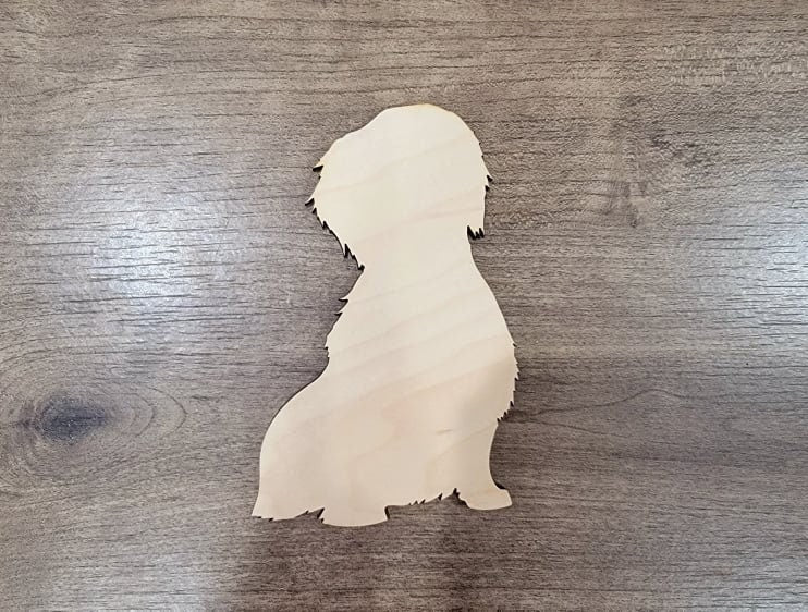 Dachshund Wood Shape, Wooden Dachshund Blank, Unfinished Dachshund wood blank, Dog, Pet, Arts Crafts DIY Projects, 1/4 inch thick Weiner dog