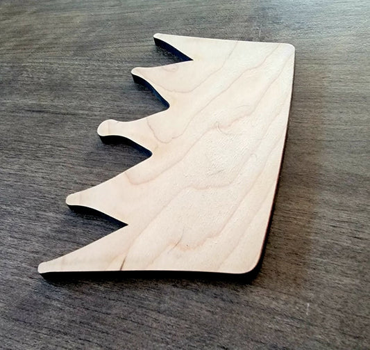 Crown Wood Shape, Wooden Crown Shape Blank, Unfinished Crown, Crafts DIY Wood Blank, Sign Making, Childrens Signs, Custom, Personalized