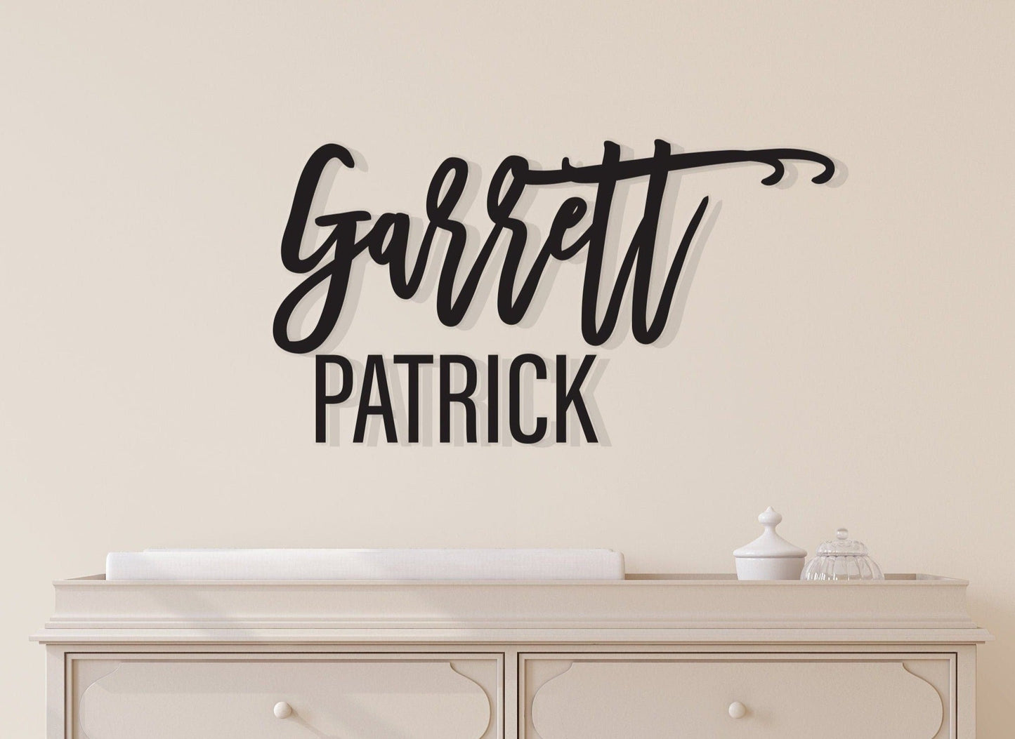 Nursery Name Sign Personalized with Baby Name, Baby Shower Gift, Kids Wood Custom Name sign, Boy Girl Bedroom Decor, Backdrop sign, Birthday
