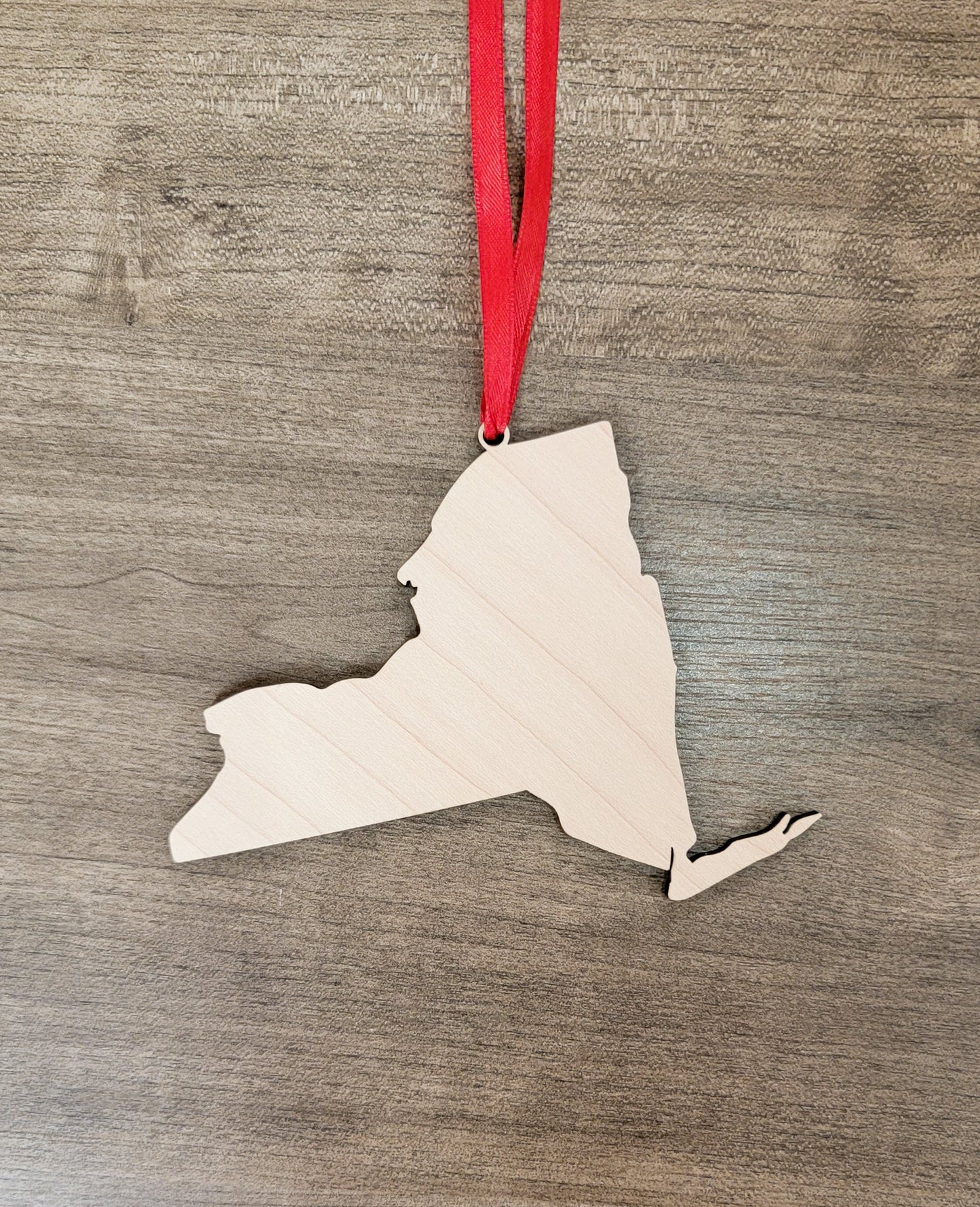 New York Ornament, NY State Shape Bulk wood Blank, Unfinished, Wood Ornament, DIY, Christmas ornaments, Blanks for Crafts, sign making