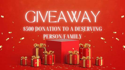 Join Our $500 Giveaway to Support a Deserving Family or Individual! Nominate Your Hero!