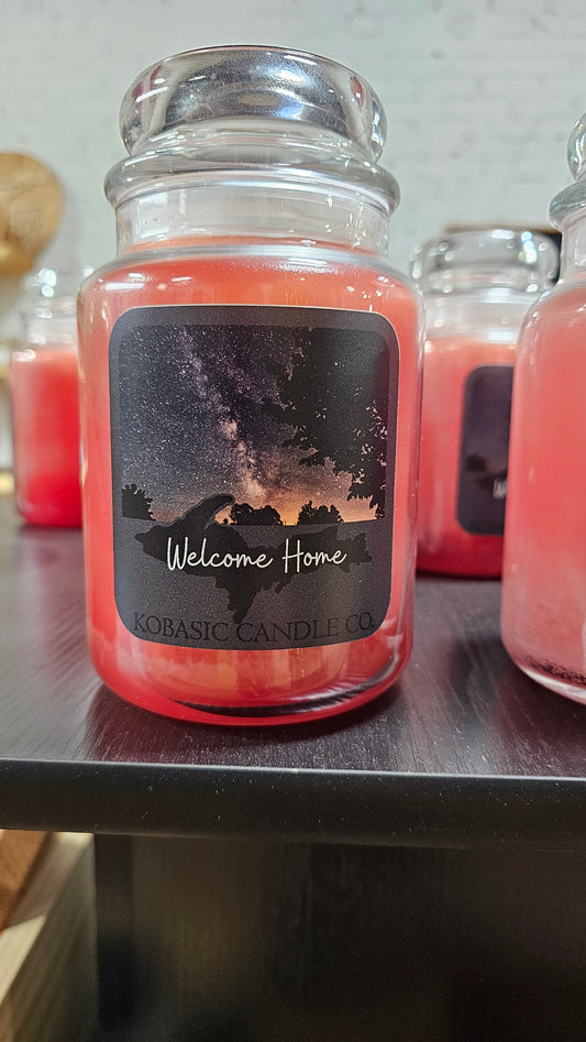 Upper Michigan Welcome Home Candle, 24 oz, 2 wick