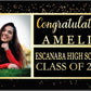 Custom Graduation Class of 2024 Senior Photo Banner, Backdrop or Display