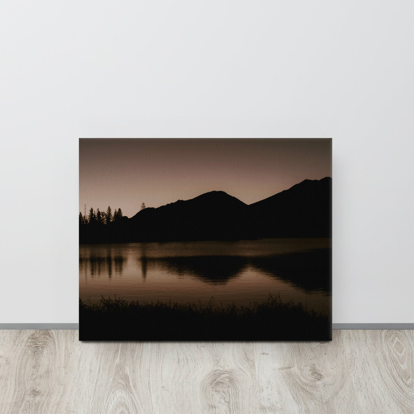 Sprague Lake, Rocky Mountain Serene, Peaceful Sunrise, Canvas Wall Art