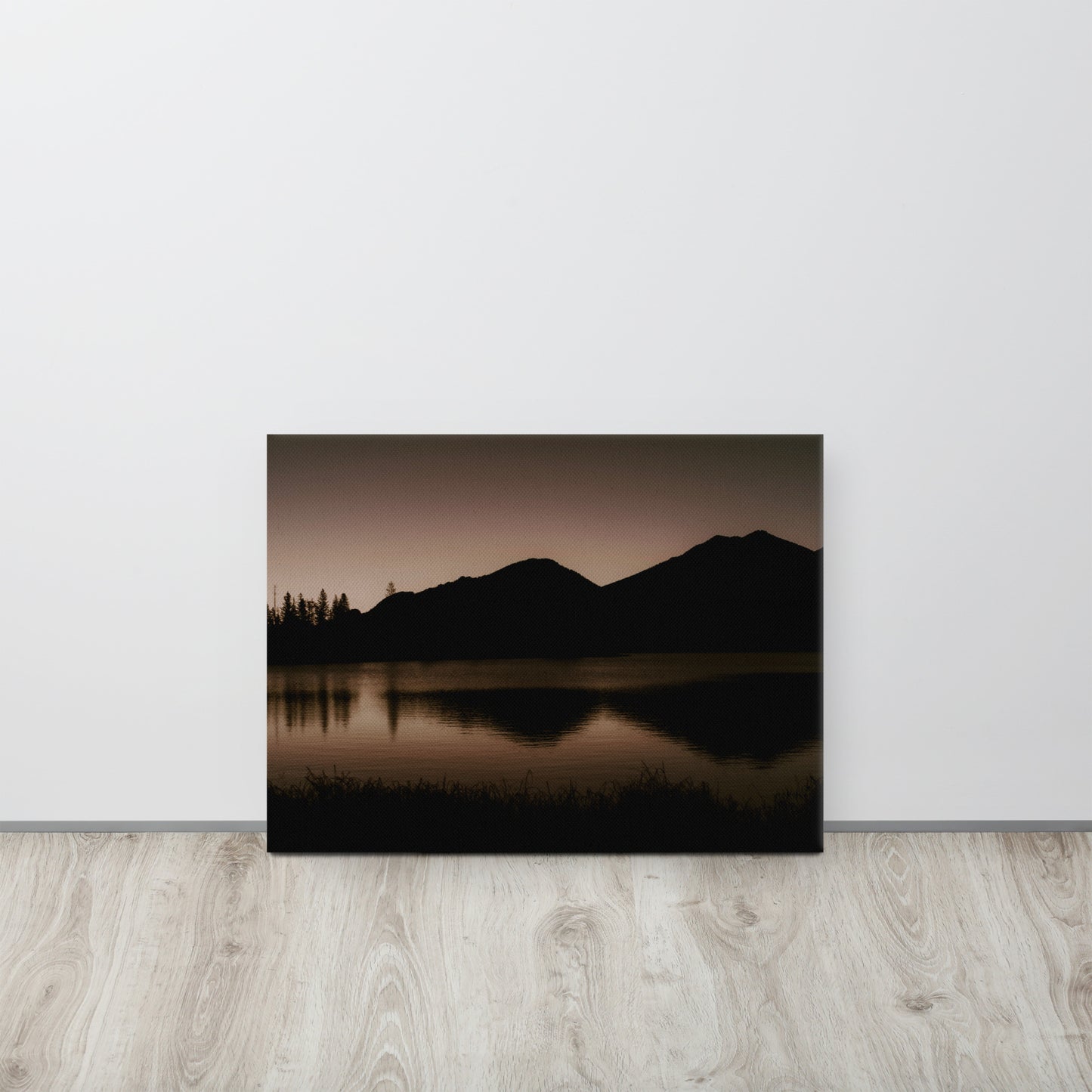 Sprague Lake, Rocky Mountain Serene, Peaceful Sunrise, Canvas Wall Art