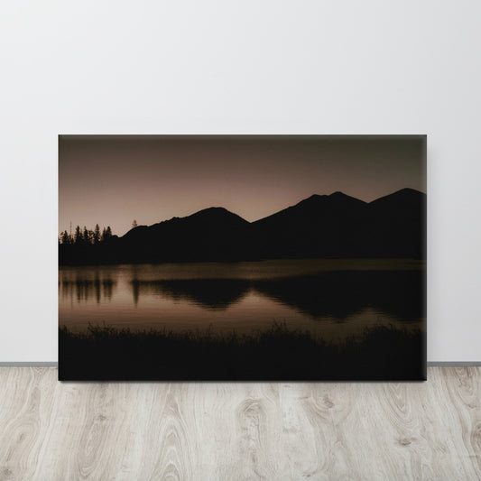 Sprague Lake, Rocky Mountain Serene, Peaceful Sunrise, Canvas Wall Art