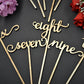Wedding Table Numbers with Attached Stakes. Wood Wedding Table Numbers. Rustic Table Numbers. Script Table Number Wood Wedding Table Numbers