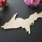 Upper Michigan cutout. Upper peninsula wood cut out. Yooper decor. Wood UP cutout. Michigan wood cutout. Custom state shape wood cutout.