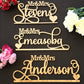 Custom Mr & Mrs Sign personalized with last name for wedding decor