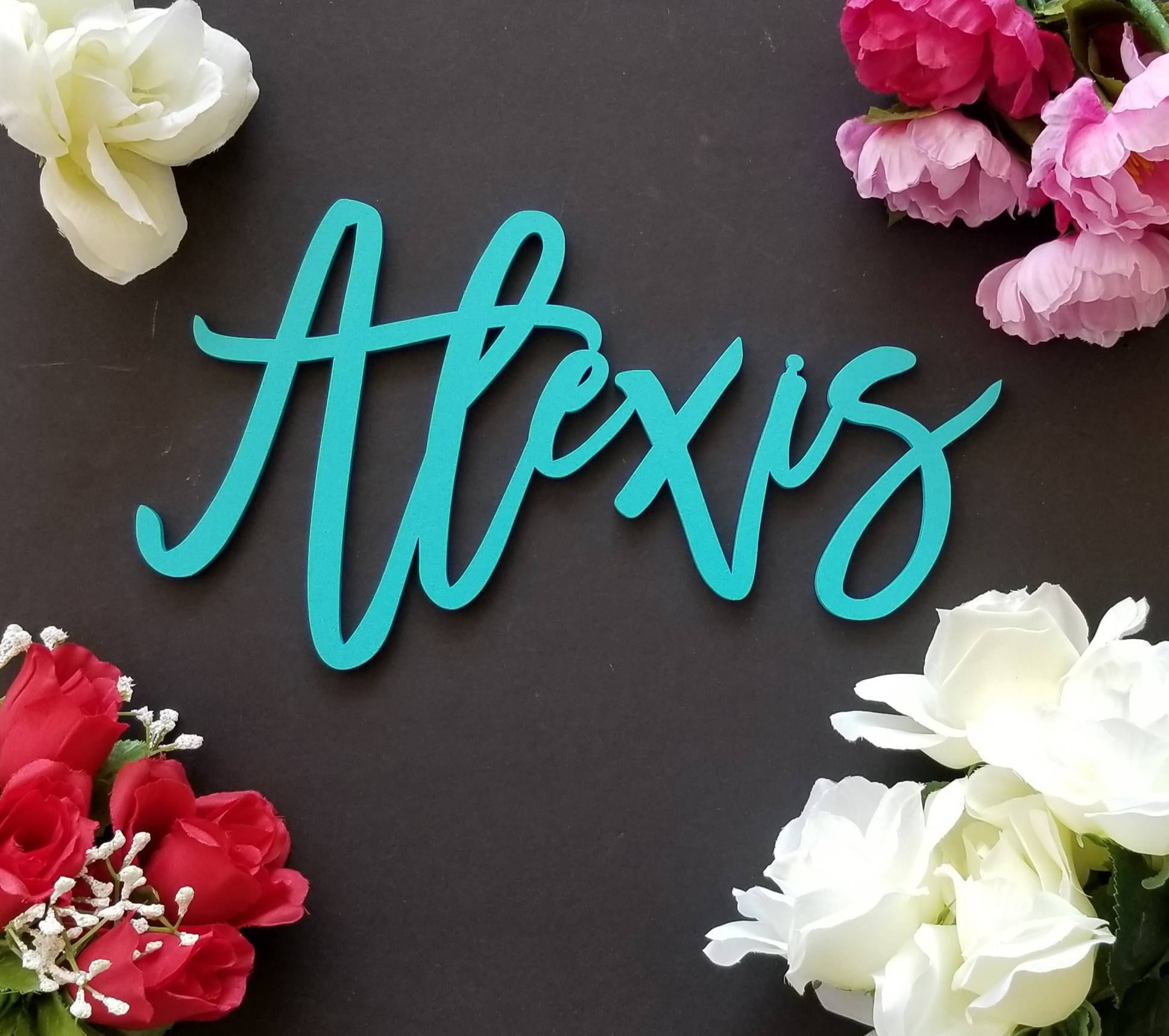 Personalized Name sign, Nursery Decor, Custom Wood Name Or Word Sign