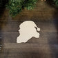 Santa Claus Wood Cut Out Shape,, Wood Santa Head Blank, Santa wood blank, Santa Crafts, DIY Christmas Wood Blanks