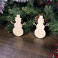 Snowman Wood Cut out Shape, Snowman Blank, Snowman wood craft, DIY Christmas Wood Blanks, Snowman Blank