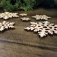 Snowflake Wood Cut out Shape, Wooden Snowflake Blank, DIY Christmas Wood Blanks