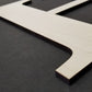 Capital Wood Letter for wall or wedding - Initial - Print font