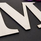 Capital Wood Letter for wall or wedding - Initial - Print font