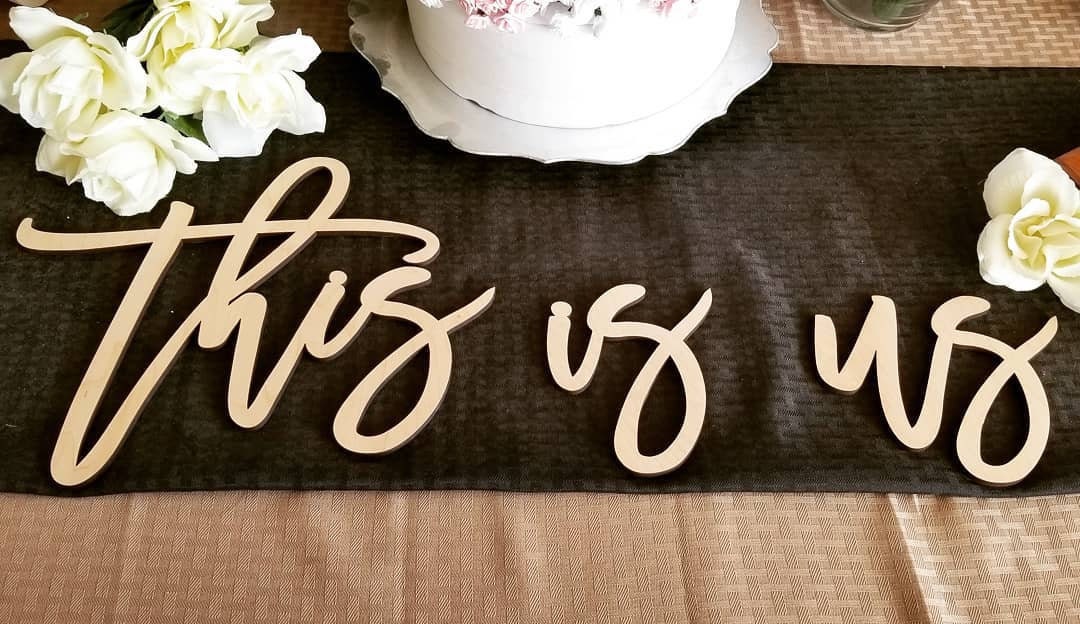 This is us sign, Wood Wall Art, Home Decor for Family Room