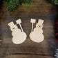 Snowman Wood Cut Out Shape, Wooden Snowman Blank, Snowman wood craft, DIY Christmas Wood Blanks