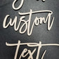 Custom wood words - Custom Phrases - Personalize any custom phrase