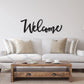 Welcome sign, Welcome Wood Sign, Welcome Wall Decor, Thanksgiving Decor, Welcome Word Sign, Wood Cut Out Welcome Sign, Entry room decor