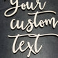 Custom wood words Custom word signs, Small words or Names For Crafts, Wooden Names, DIY project Small Wood Name Sign, Personalized Wood Word