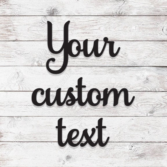 Custom wood words Custom word signs, Small words or Names For Crafts, Wooden Names, DIY project Small Wood Name Sign, Personalized Wood Word