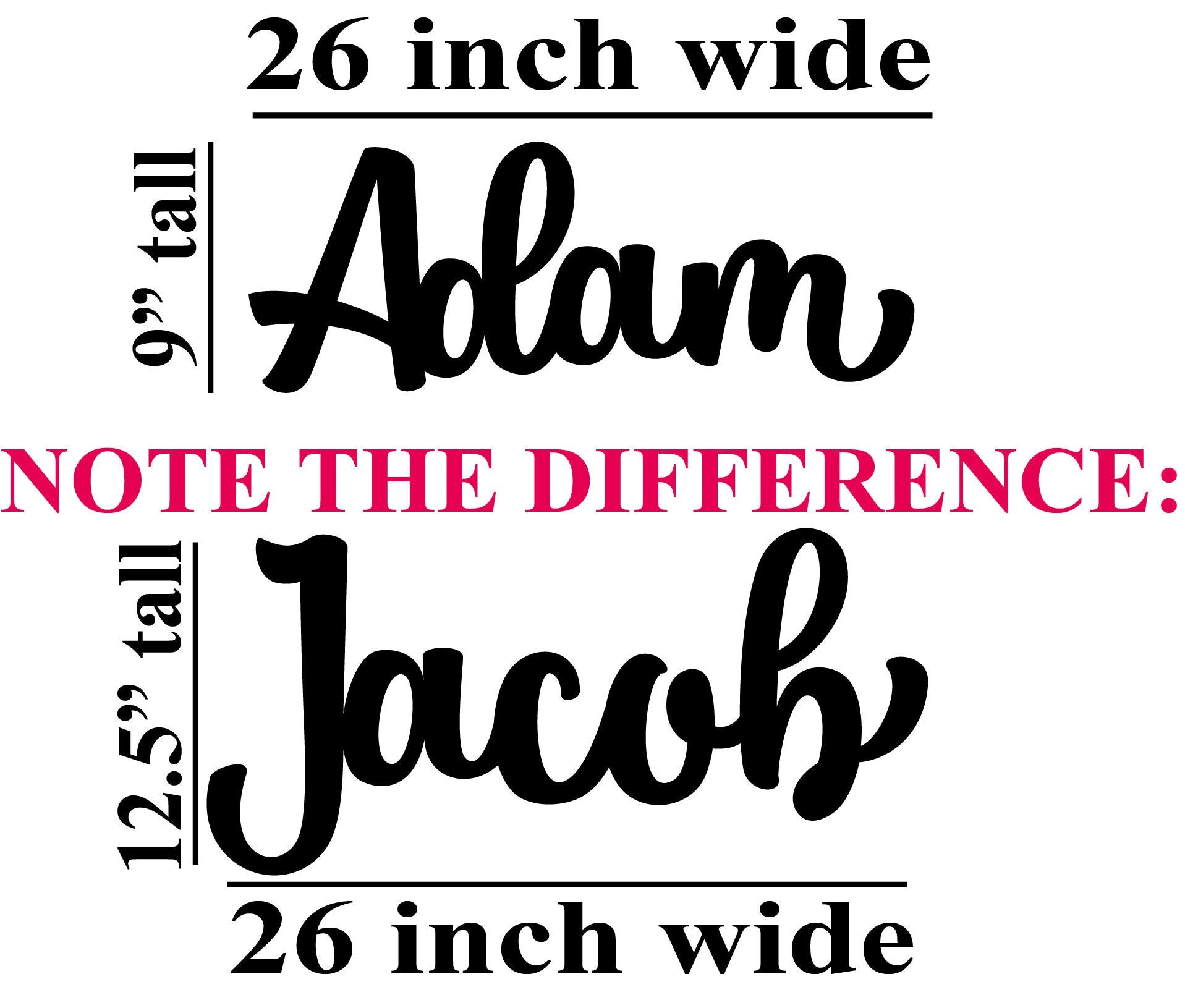 Custom Nursery Name Sign, Boy / Girl Nursery Decor - Wooden Name or Other Personalized Word