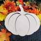 Pumpkin wood cutout, Pumpkin cutout shape, Pumpkin shape for crafts, Laser Cut Pumpkins Unfinished, Halloween Fall Decor, 2-24 in wide 1/4"