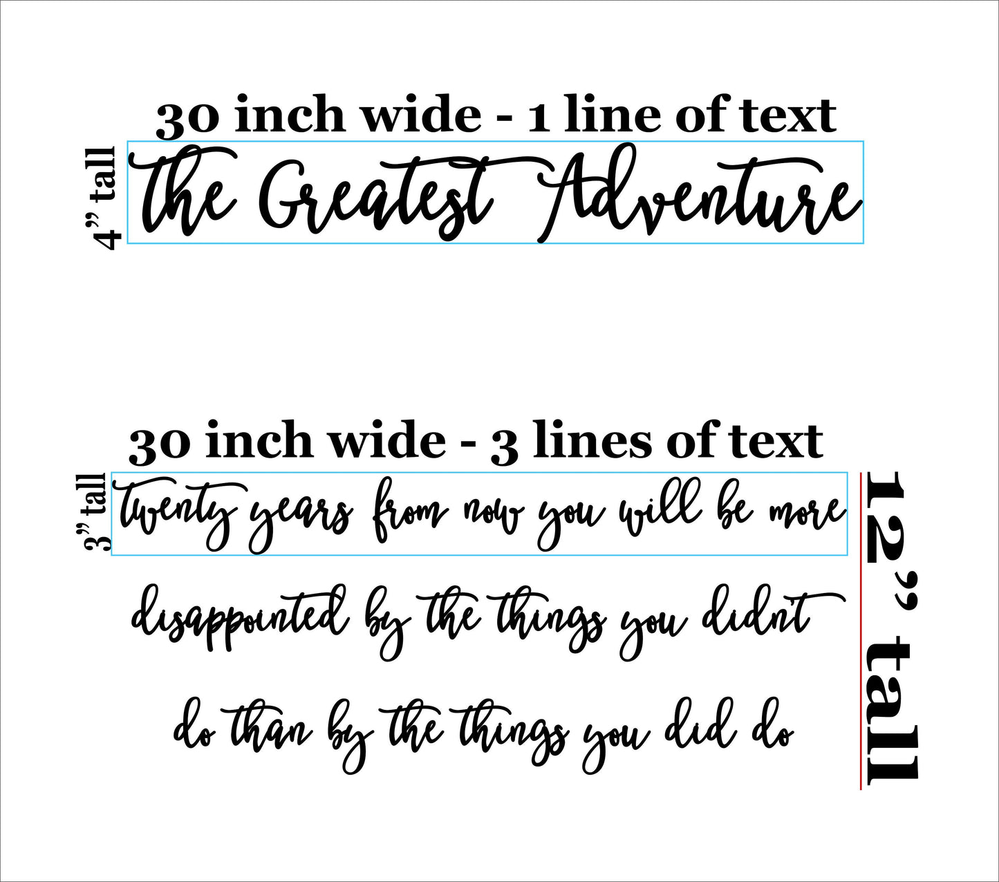 Custom wood words - Custom Phrases - Personalize any custom phrase