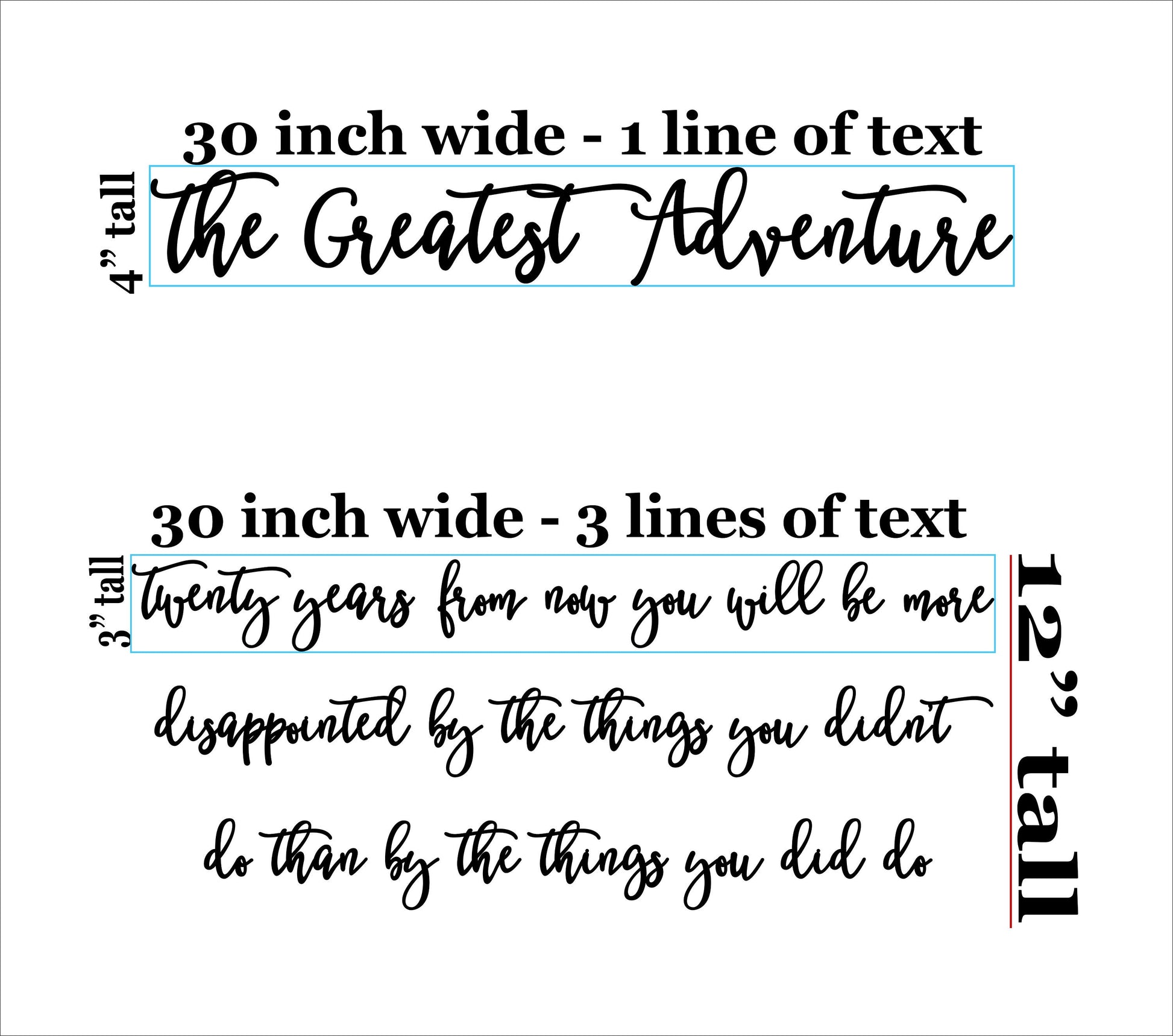 Custom wood words - Custom Phrases - Personalize any custom phrase