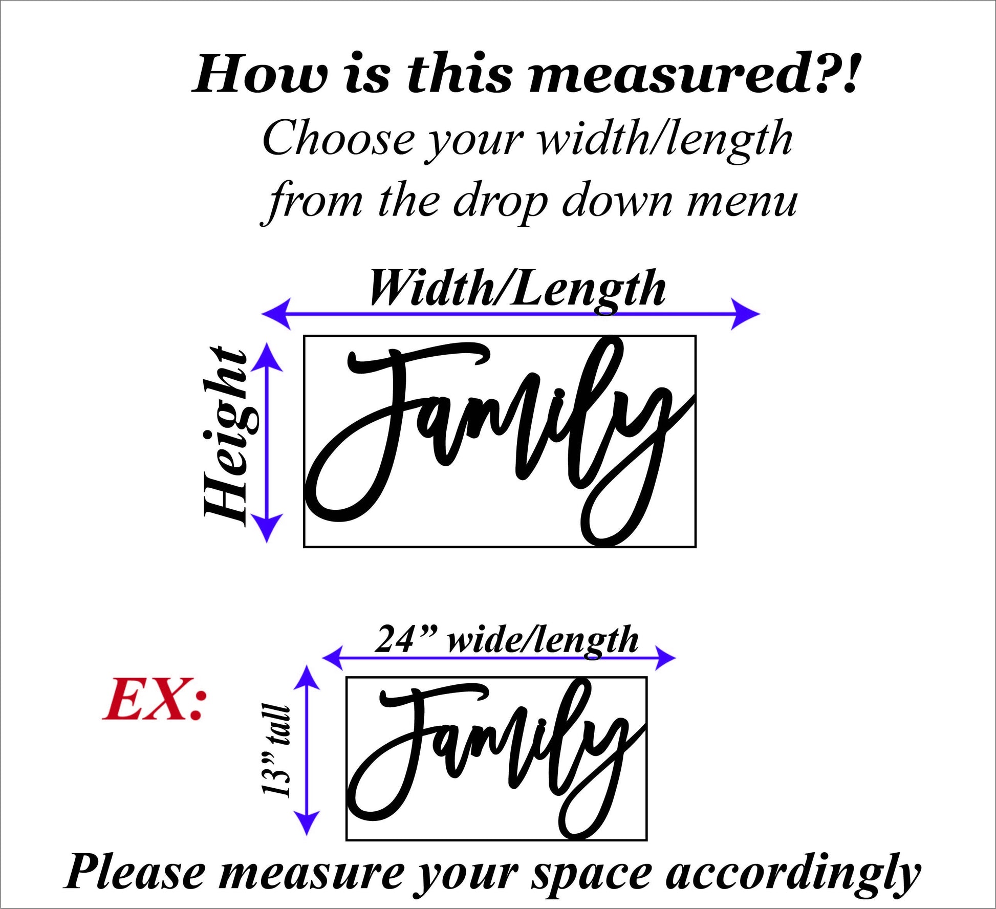 Family sign, Family Wood Sign, Family Wall Decor, Thanksgiving Decor, Family Word Sign, Wood Cut Out Family Sign, Family & Dining room decor