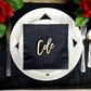 Custom Name Place Cards for Wedding Table Settings, Thanksgiving plate settings or any other special occasion event.