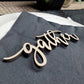 Gather Place Cards, Gather sign, Thanksgiving table setting, Holiday Decor Thanksgiving Place settings, Small Wood Gather Sign